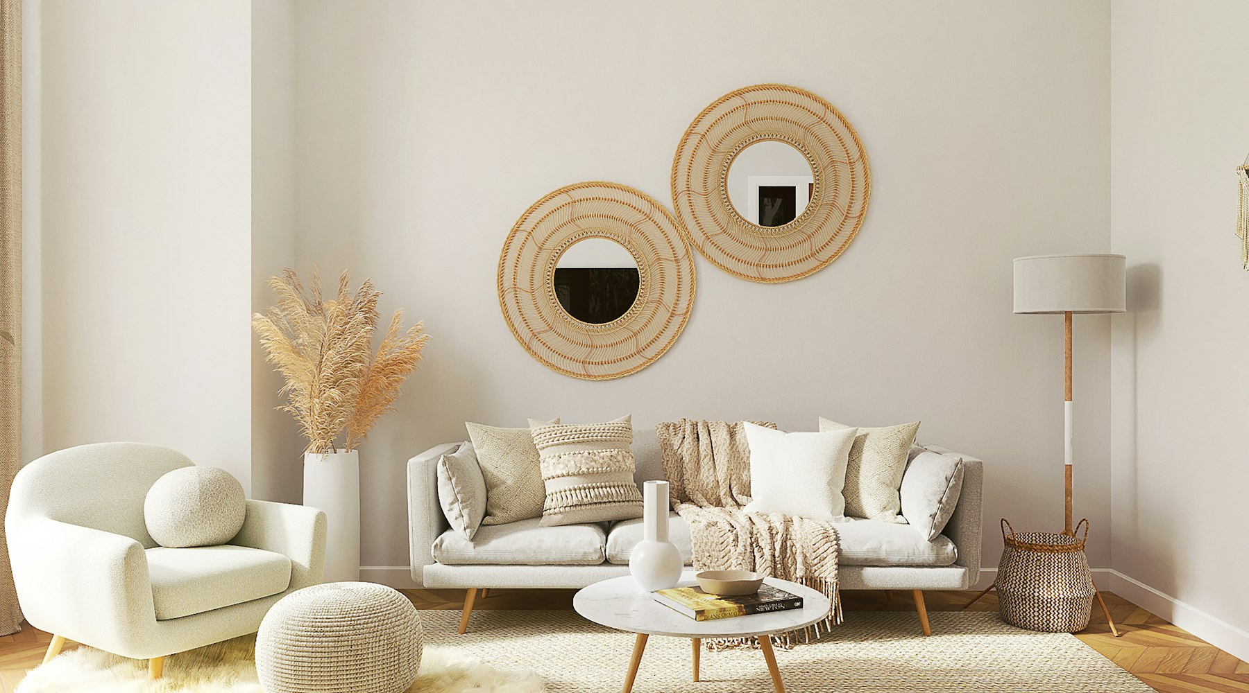 Pieces that settle in and stay